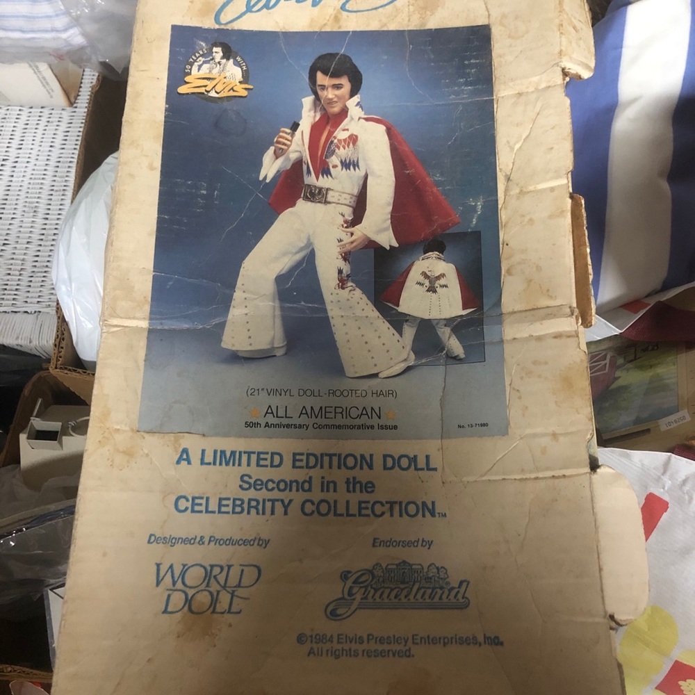 Elvis Presley Collectable Doll